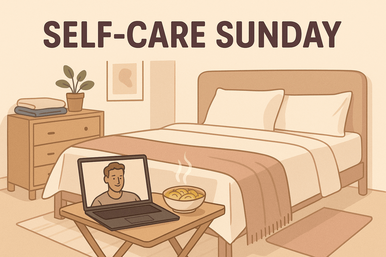 Cover Image for Blissful Selfcare Sunday With Some Cleaning, Organising, And relaxing