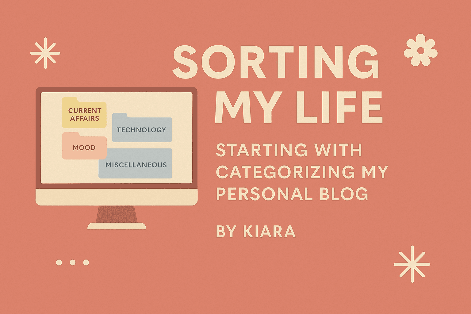 Cover Image for Sorting my life – starting with categorizing my personal blog